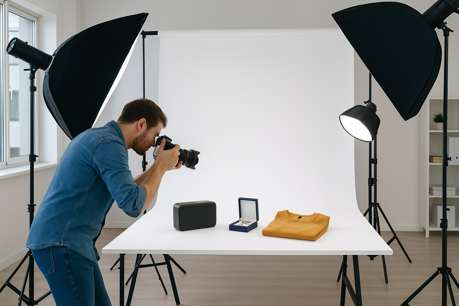 Professional e-commerce photography examples